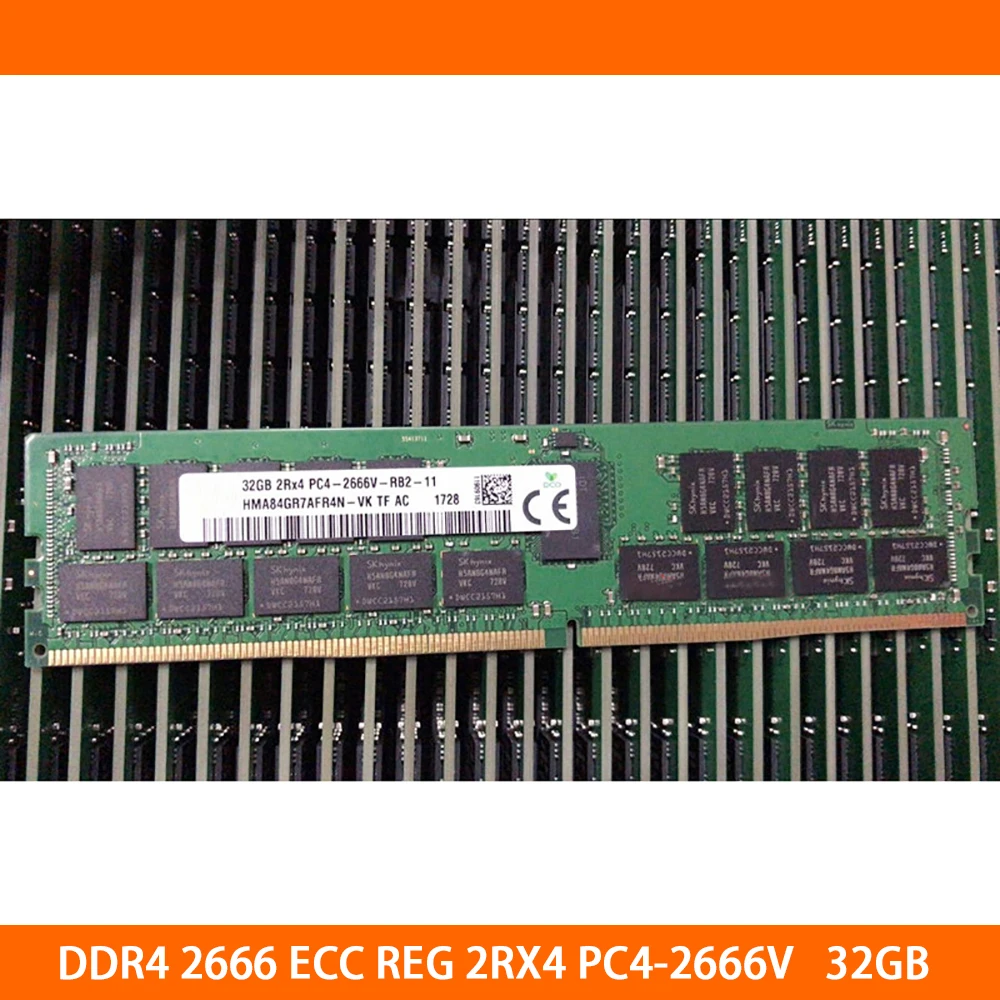 For SK Hynix RAM 32G 32GB DDR4 2666 ECC REG 2RX4 PC4-2666V Server Memory High Quality Fast Ship
