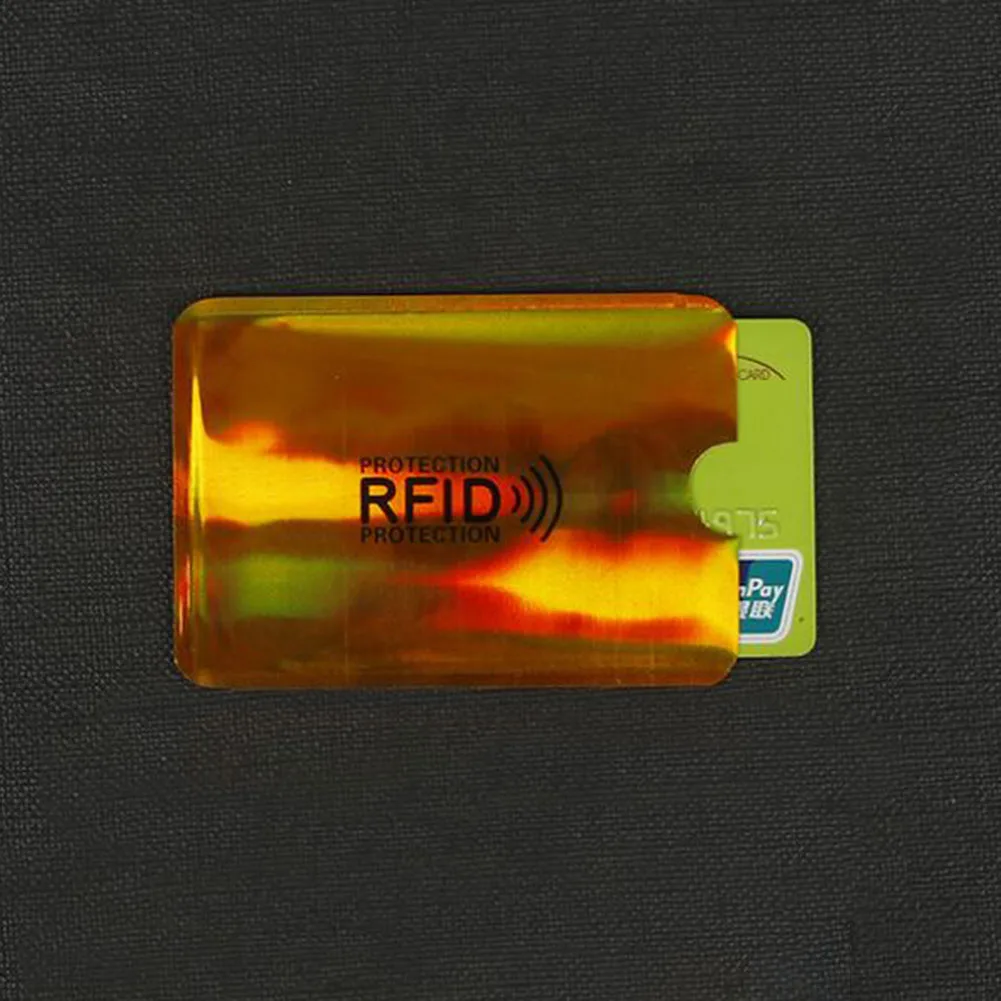 Anti-demagnetization For RFID Credit Card Protector Blocking Cardholder Sleeve Skin Case Covers Protection Bank Card Case