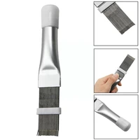 steel fin comb brush for air blade conditioner cleaning radiator cooling tool straightening u1n8