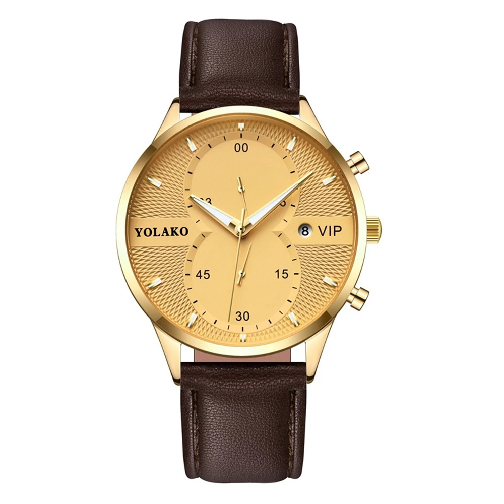 Часы наручные мужские кварцевые люксовые модные спортивные простые деловые с