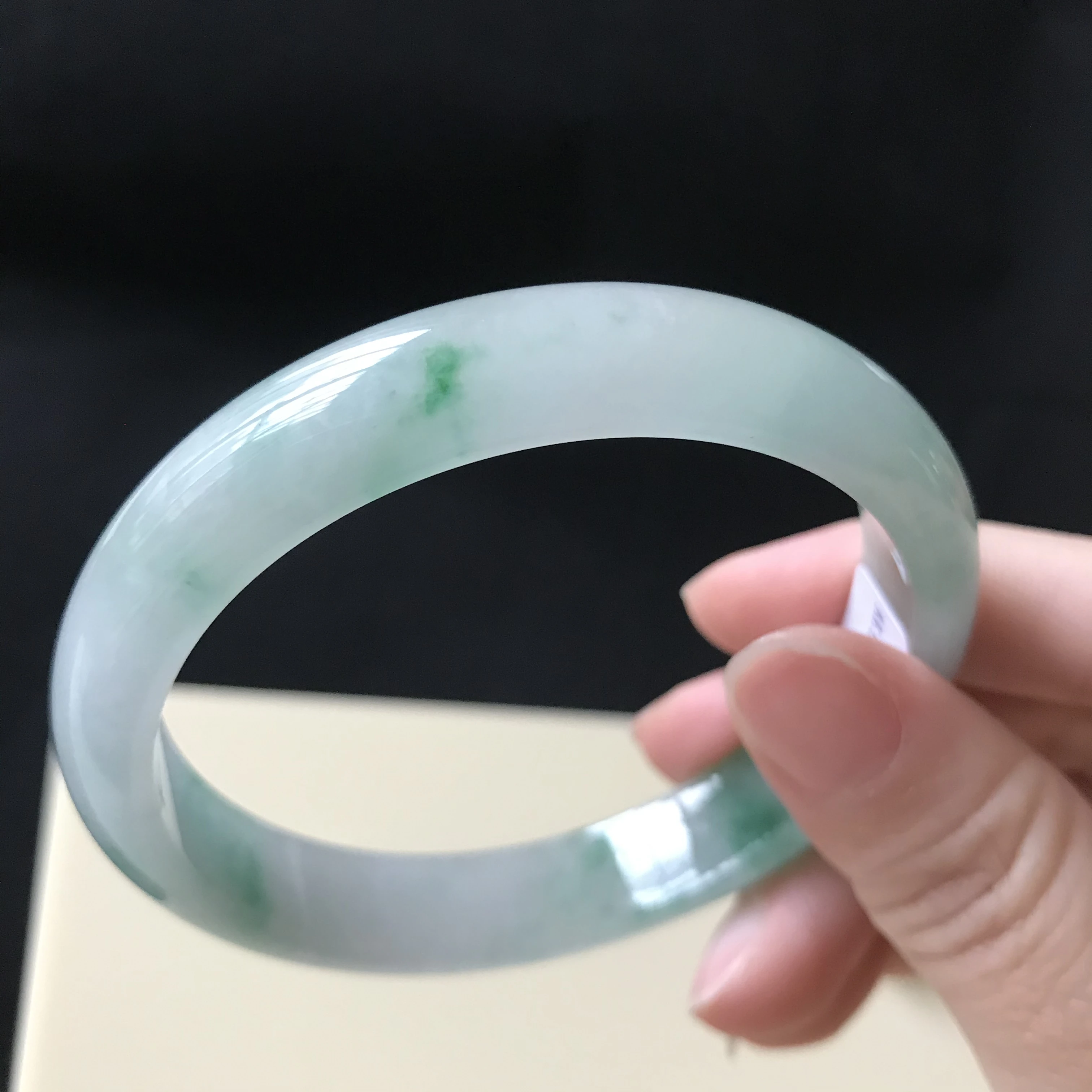 

Браслет высокого качества из Бирмы, ювелирные изделия, бриллианты для женщин, 57 мм (с сертификатом)