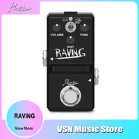rowin guitar pedal raving guitar heavy metal effect pedal nano series mini size true bypass ln 305