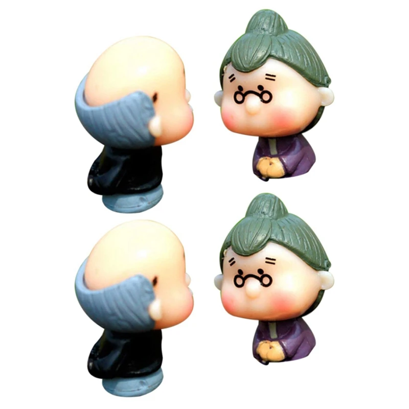 

2 шт., миниатюрные садовые фигурки для украшения кукольного домика