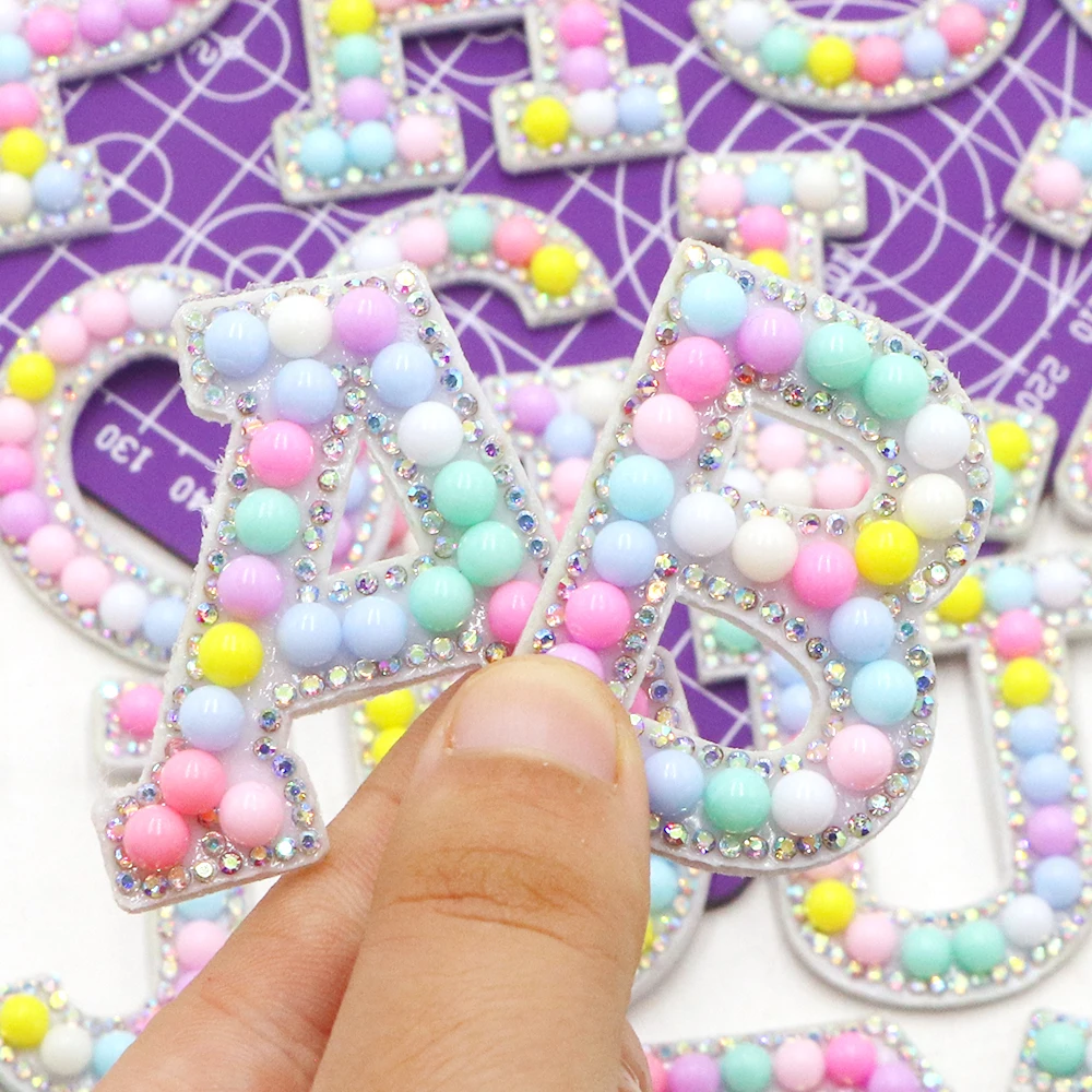 1 шт. жемчужные буквы для детей