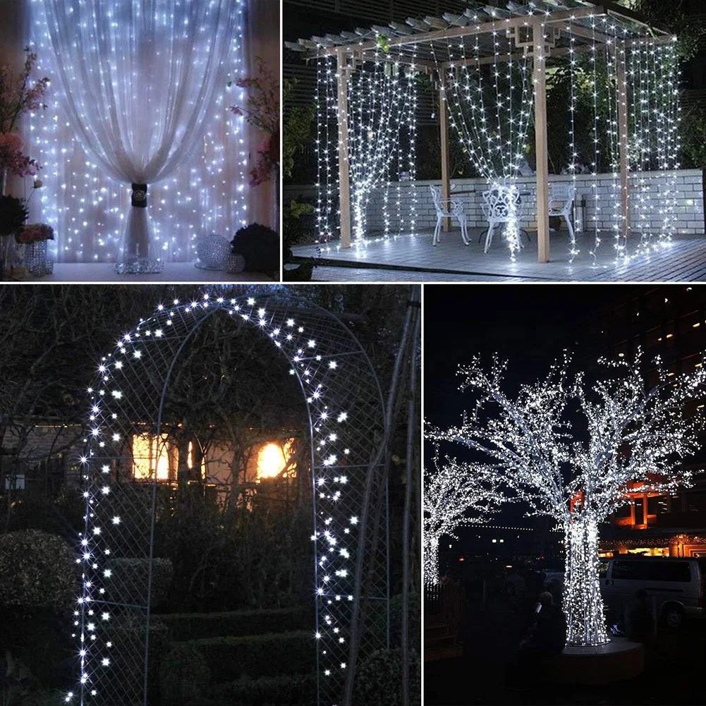 

LED Curtain Lamp String Multipurpose Festive Decorative String Lights with Remote Control Modeling Lamp for Theme Party Ornament