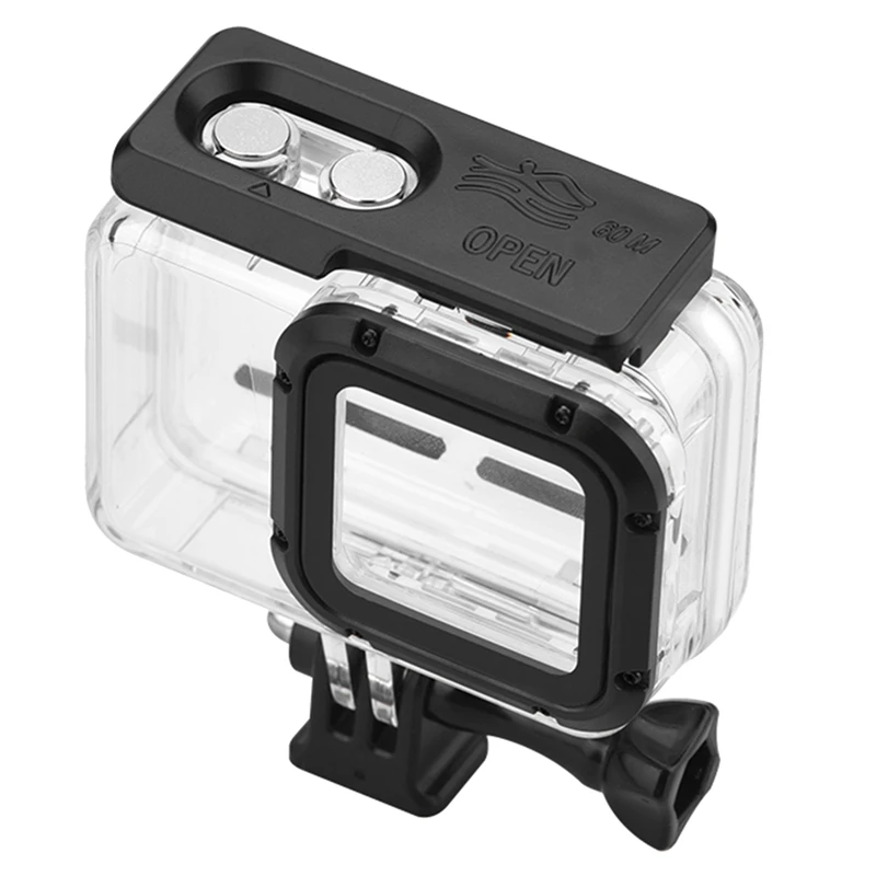 

Водонепроницаемый чехол для подводной съемки Insta 360 ONE-RS 4K, защитный чехол для дайвинга, аксессуары для экшн-камеры