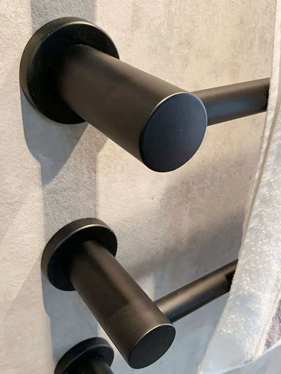 304 нержавеющая сталь Kombinasi тианг Tunggal Rak Handuk lislistrik Pengering