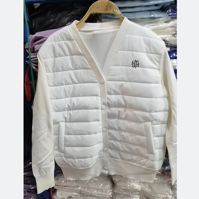 

Women's Golf Coat Fashion High Quality Knitting Waistcoat Jacket Autumn Winter Warm Tops Korean Ladies V-neck Golf Wear Clothing