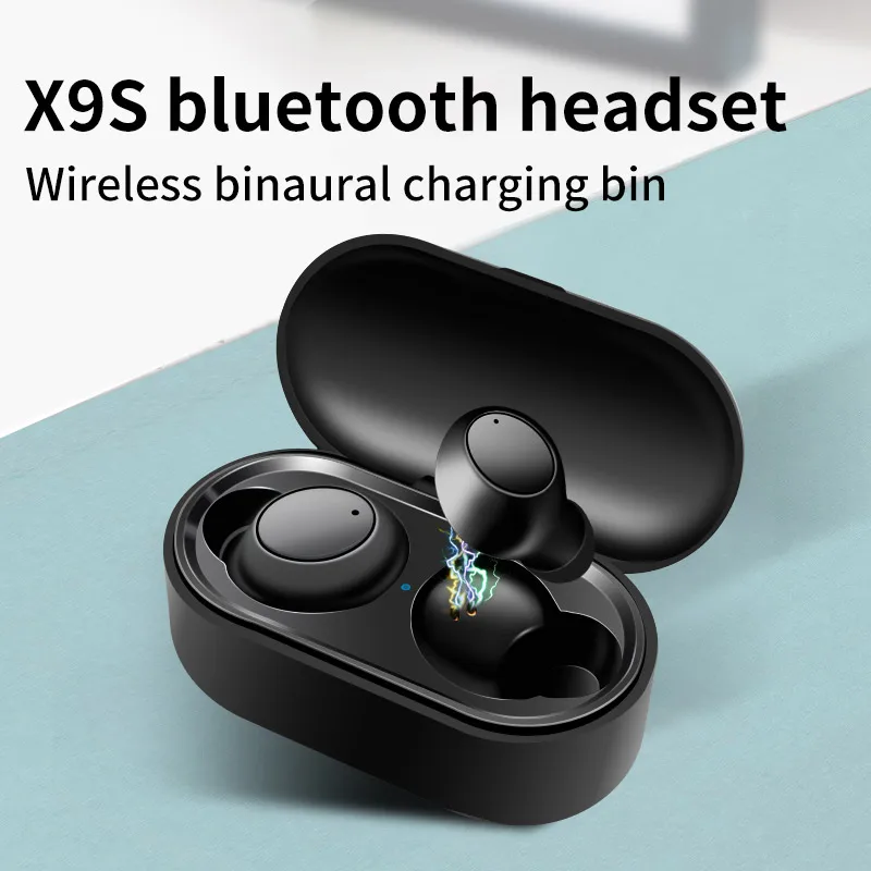 

X9S TWS Wireless Headphone Bluetooth 5.0 Earphones ENC Noise Reduction HiFi Stereo Sound Headset For Outdoor Indoor Sports
