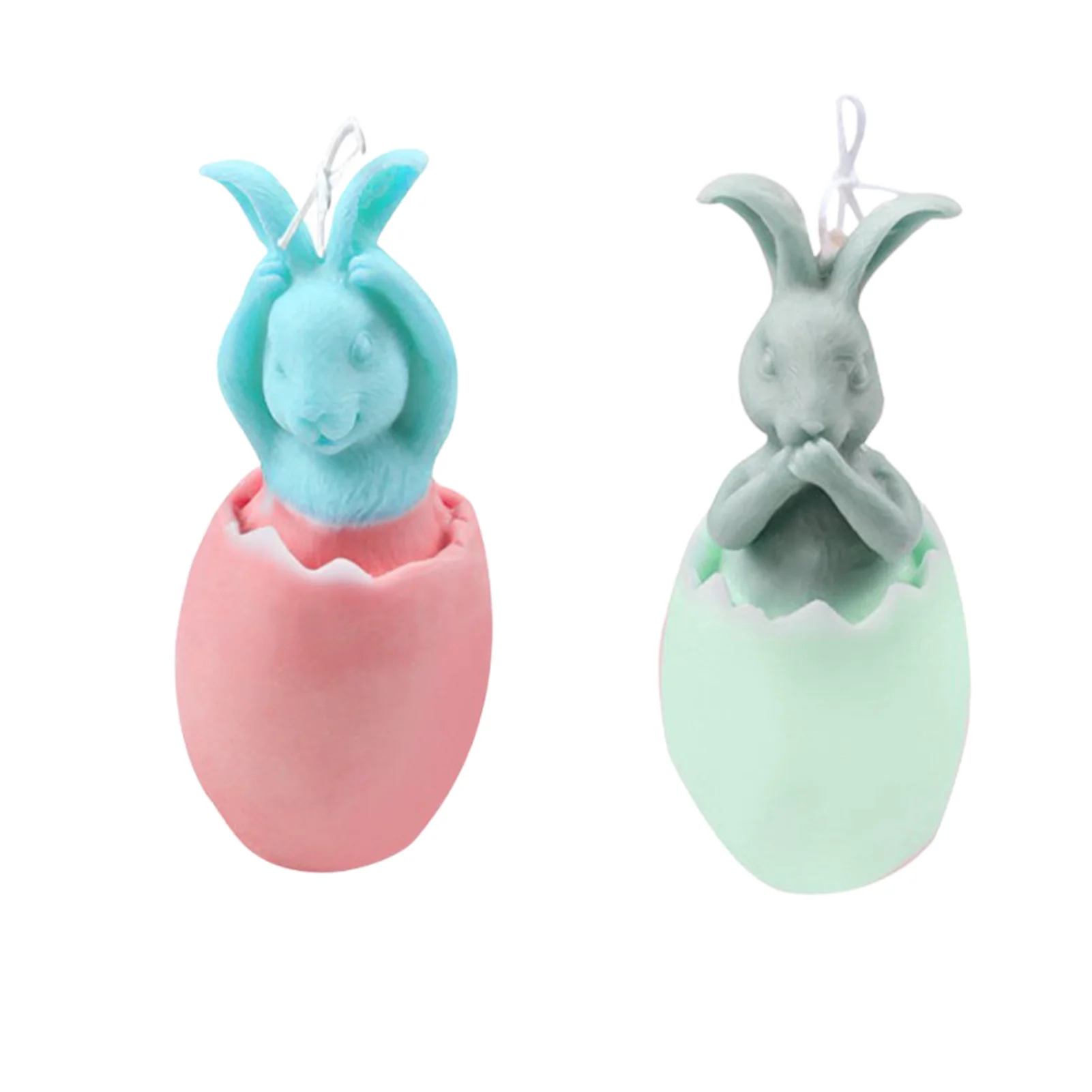 

Rabbit Shape Cookie Mold Cute Animal Biscuit Silicone Mold DIY Candle Soap Modelling Tools for Easter Celebrate Birthday Party