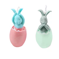 rabbit shape cookie mold cute animal biscuit silicone mold diy candle soap modelling tools for easter celebrate birthday party