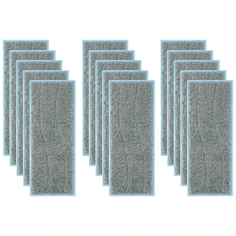 

Top Deals 15 Pack Washable Mopping Pads Replacement For Irobot Braava Jet M6 Vacuum Cleaner Reusable Wet Mop Pads