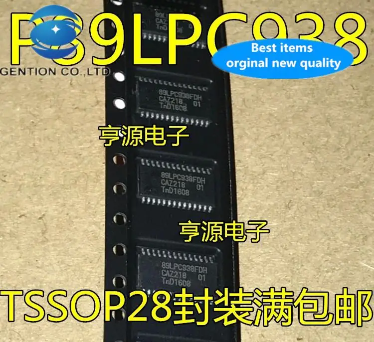 

5 шт., 100% оригинальный новый P89LPC938FDH, 89LPC938FDH LPC938FDH, TSSOP-28 8-битный микроконтроллер, чип