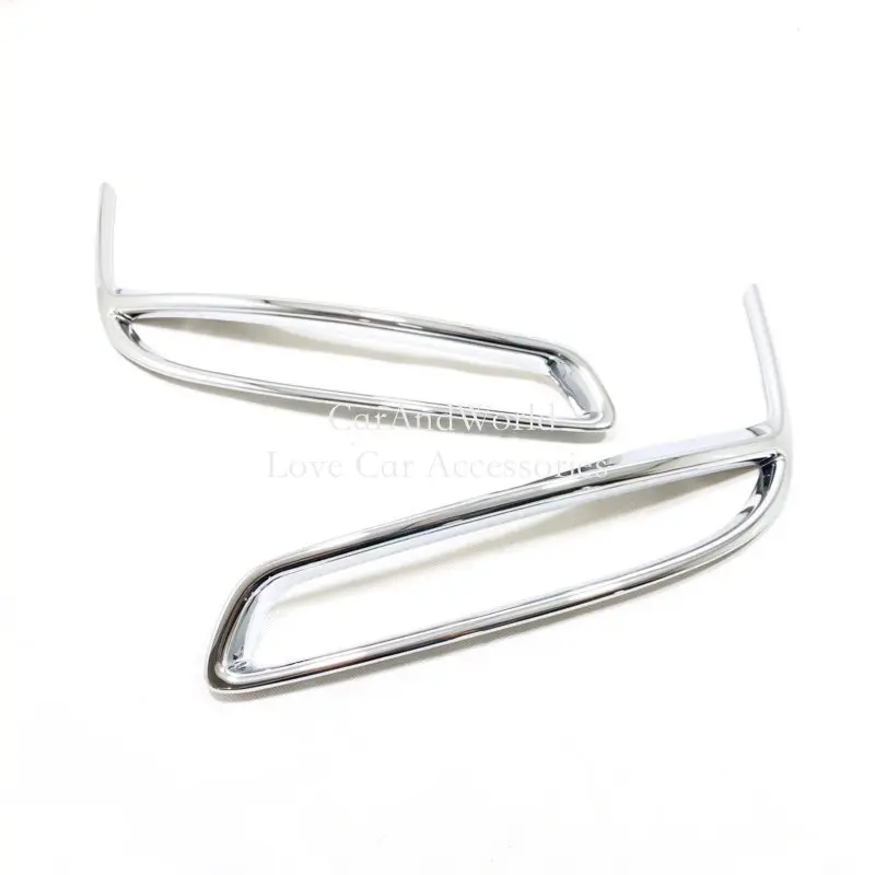 ABS хромированный задний бампер, противотуманная фоторамка, Обложка, отделка, автомобильные аксессуары для Chery EXEED TX TXL 2019 2020 2021 ABS хромированный задний бампер, противотуманная фоторамка, Обложка, отделка, автомобильные аксессуары для Chery EXEED TX TXL 2019 2020 2021