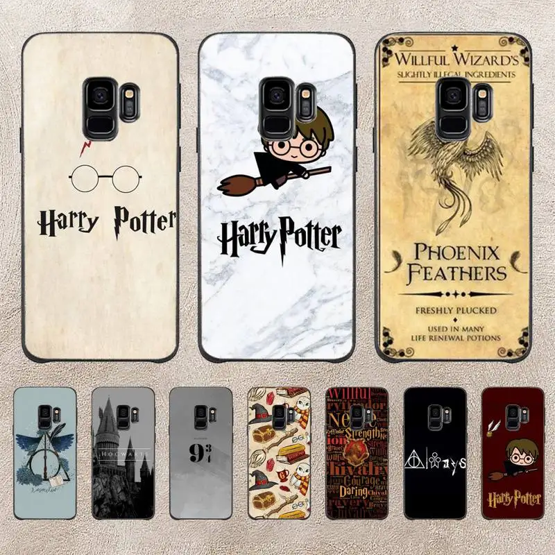

Art Cool Harries Potters Phone Case For Samsung Galaxy S6 S7 Edge Plus S9 S20Plus S20ULTRA S10lite S225G S10 Note20ultra Case