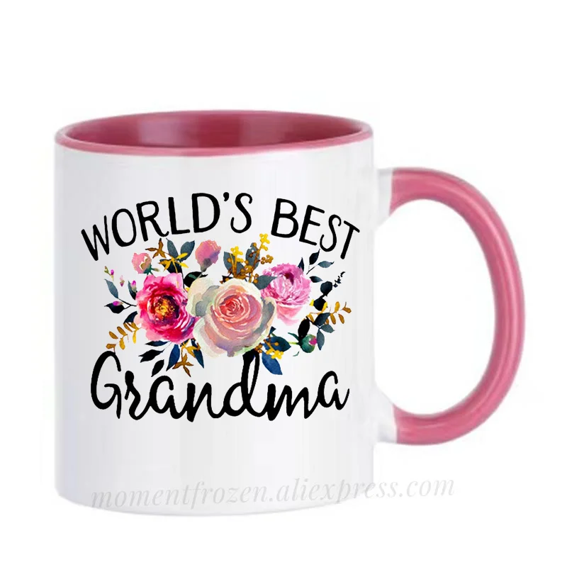 

Grandma Coffee Mugs Nana Gifts Grandmother Cups Grandparents Mugen Home Decor Novelty Tableware Drinkware Teaware Coffeeware