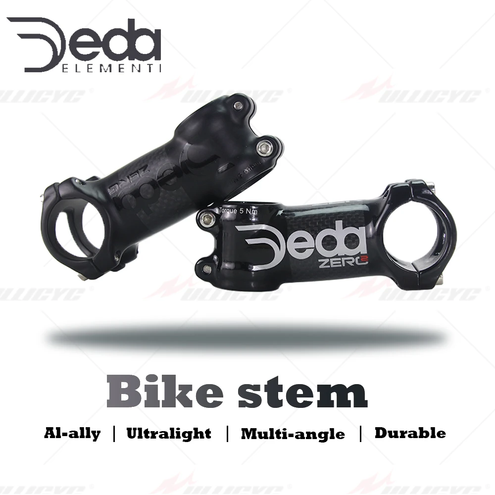 Deda Zero 2 Gloss White/Matte Black Alloy+Carbon Road/MTB Bi