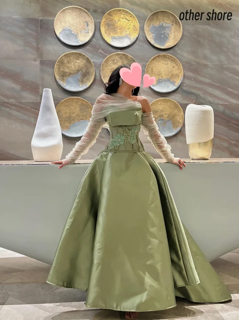 Другое элегантное винтажное милое зеленое строгое платье с индивидуальным