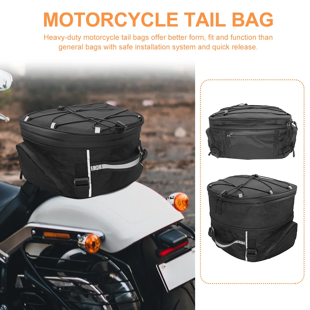 

NEW Motorcycle Waterproof Tail Bags For Luggage Rack For BMW R1200GS R1250GS F850GS F750GS LC Adventure Moto Helmet Backpack