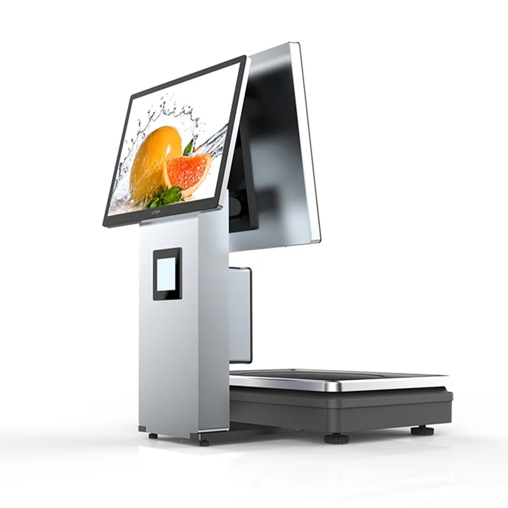 

15kg weighing scale with barcode printer and scanner