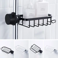 kitchen space aluminum sink drain rack sponge storage faucet holder soap drainer shelf basket organizer bathroom accessories