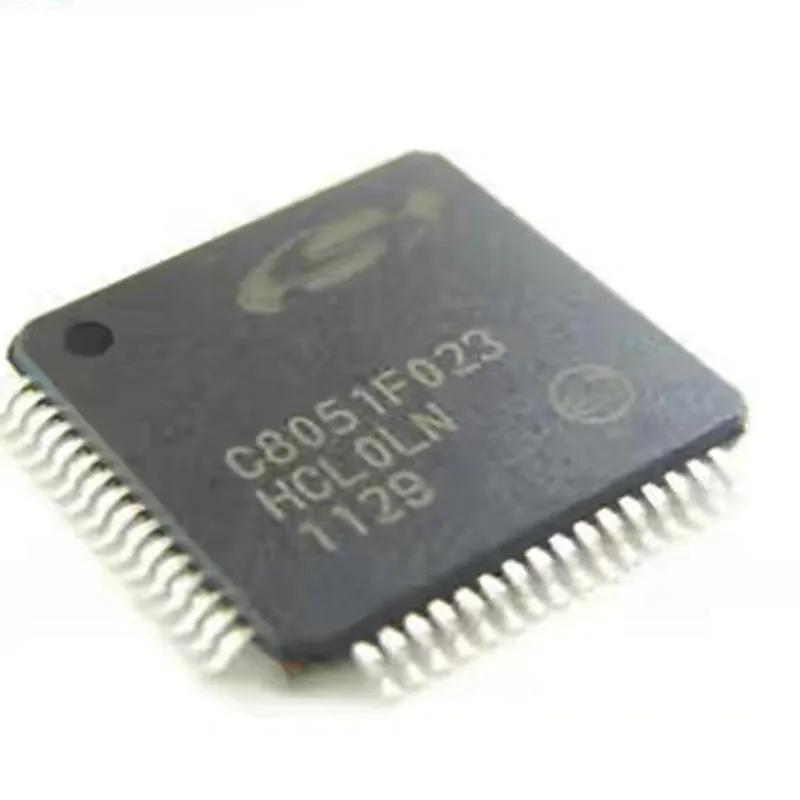C8051F023-GQR IC интегральная схема, процессор, микроконтроллер MCU 8BIT 64KB FLASH TQFP-64 20 +