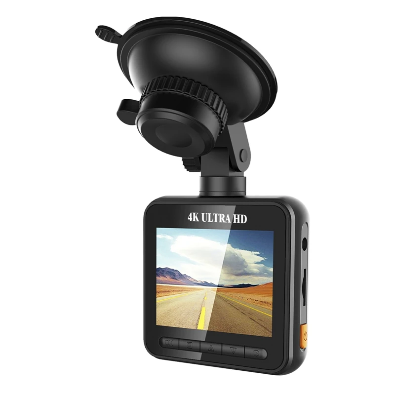 

Видеорегистратор 4K, 2 дюйма, встроенный GPS, Wi-Fi, датчик движения