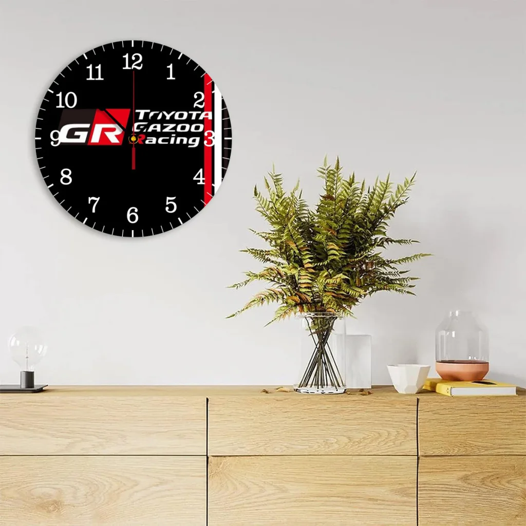 Toyota GR wrc Racing 86 Yaris Supra GAZOO RACING современные простые и настенные часы для учебы