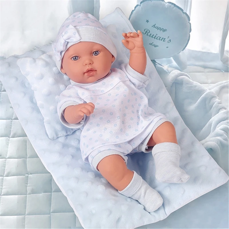

30cm Waterproof Cuddle Eyes Open Soft Body Reborns Toy Newborn Shower Gift