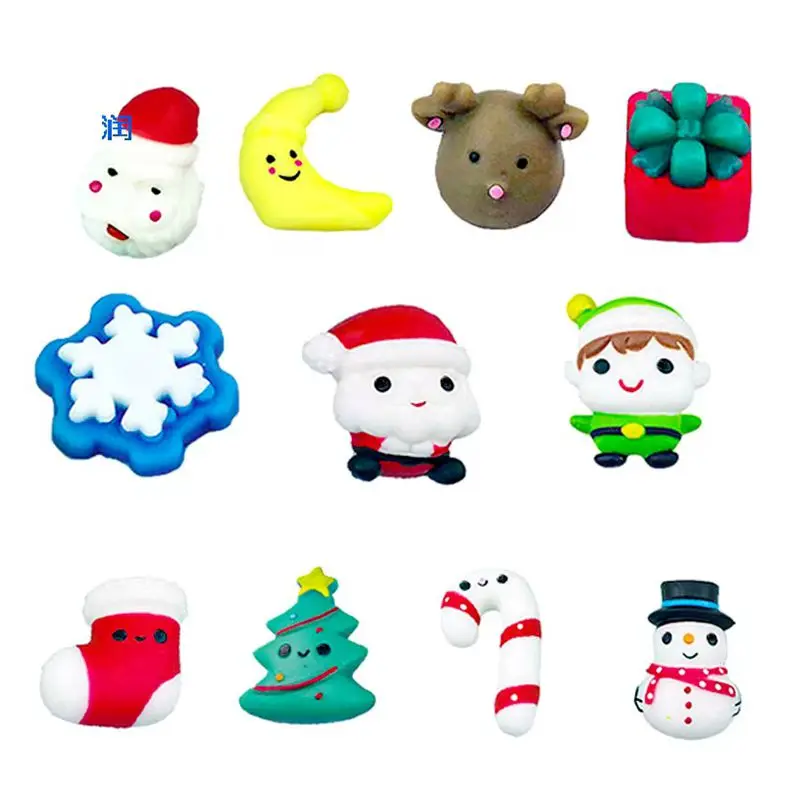 

Милые Забавные милые мягкие продукты животные Мультяшные антистрессовые игрушки для детей мини-фигурки на день рождения Рождественские по...