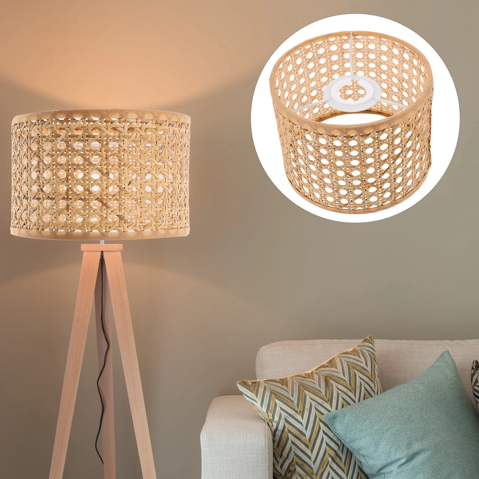 

Ceiling Lamp Shade Small Lampshades Table Rattan Floor Replacement Drum Modern Lantern Chandelier