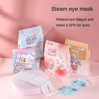 6pcs per box steam eye mask self heating hot compress steam eye mask relieve tired eye for men and women
