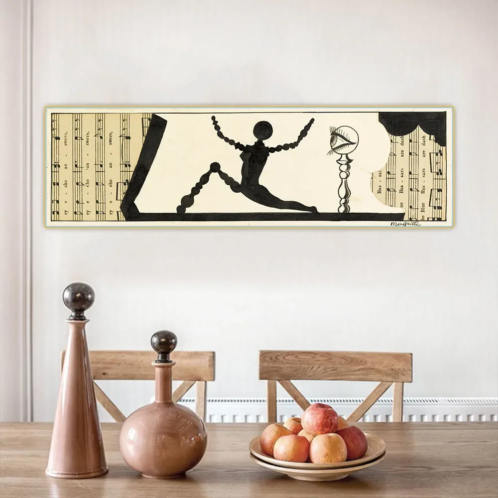 Печать на холсте &quotМузыка (Дизайн заголовок страницы) 1926&quot Citon