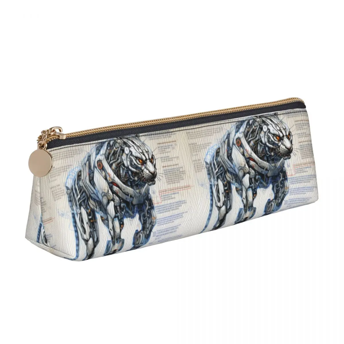 

Кожаный карандаш в стиле ретро с изображением тигра