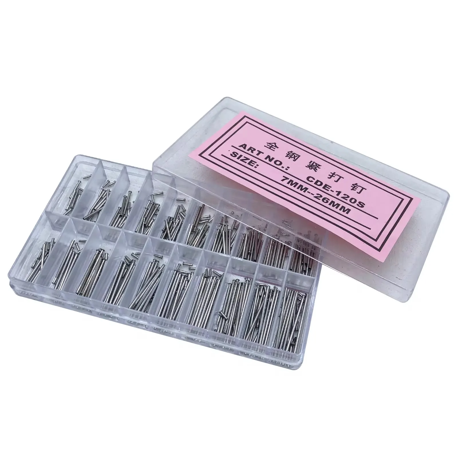 200 шт. ремешки для часов от 7 мм до 26 Для Застежек с головкой 1 2