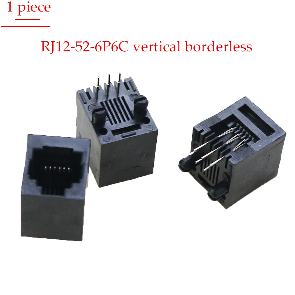 1 шт., разъем для телефонной розетки, 4P4C 6P2C 6P4C 6P6C 8p8p8c