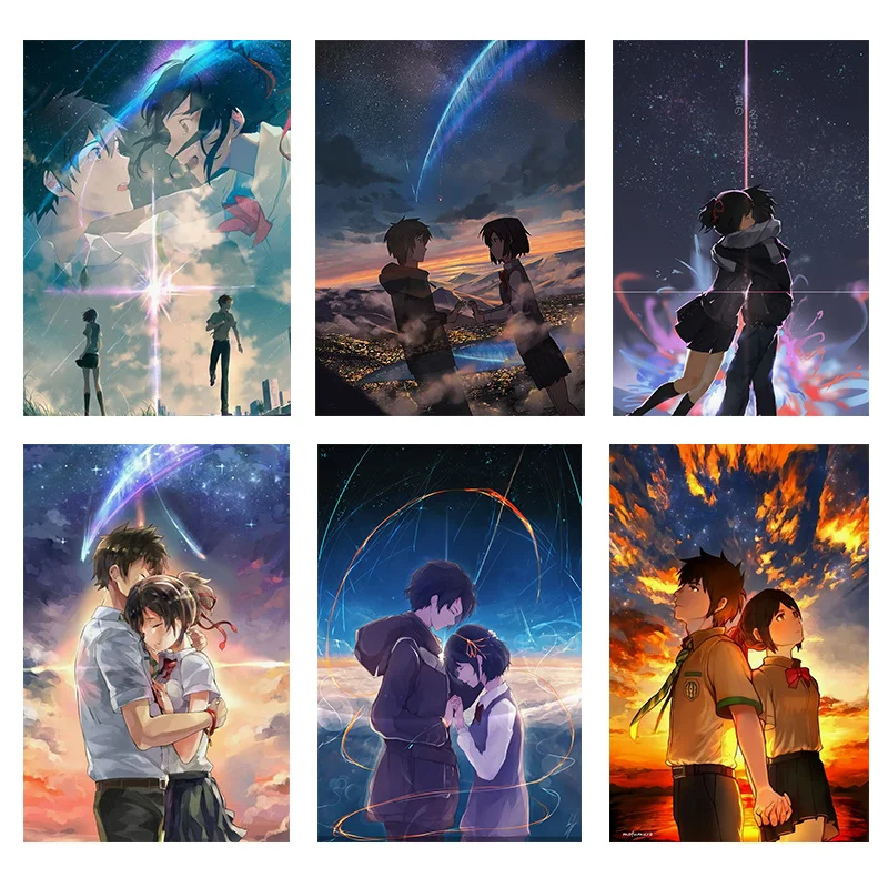 

Japanese Anime Your Name Boy Girl heat transfer