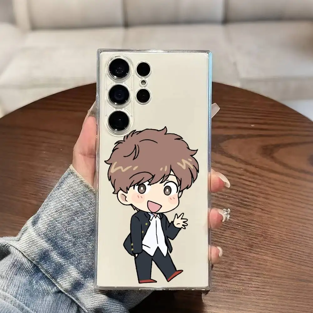 Прозрачный чехол BoyS Shy Potato F-Fight On NakamuraS для телефонов Samsung S25, S24, S21, S22, S23, S20, Ultra, Plus, Lite, FE, 5G (art.: 3920da3fe857e) - 3920da3fe857e
