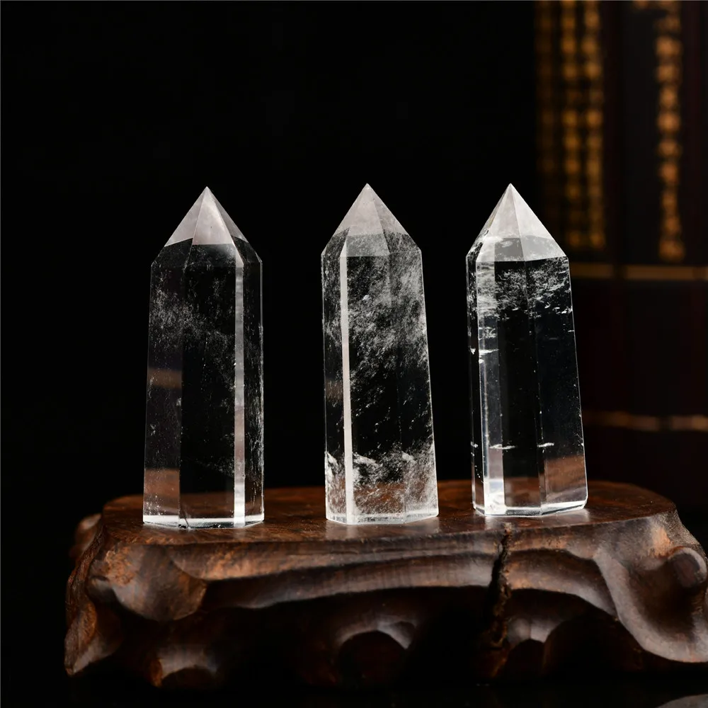 

Natural Stone Polishing Clear Quartz Wand Points Crystal Spiritual Stones Crystals And Stones Healing For Home Decoration