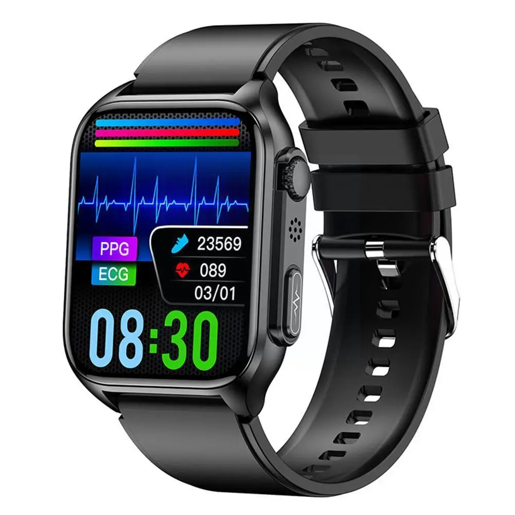 

TK12 Smart Watch Bluetooth5.0-compatible Call 1.96“ HD Heart Smart Men Fitness Blood Watch Sports Rate Smartwatch Women Pre C4J4