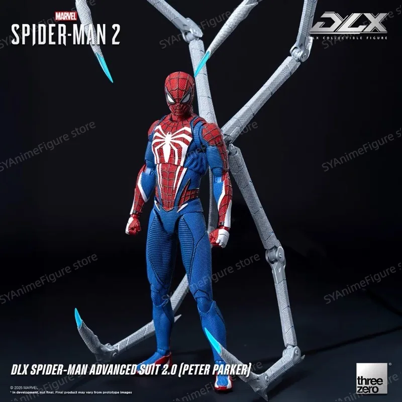 Фото Предзаказ: Фигурка Threezero 3A DLX 1/12 Marvel Spider-Man Advanced Suit 2.0, коллекционная игрушка, подарок №5