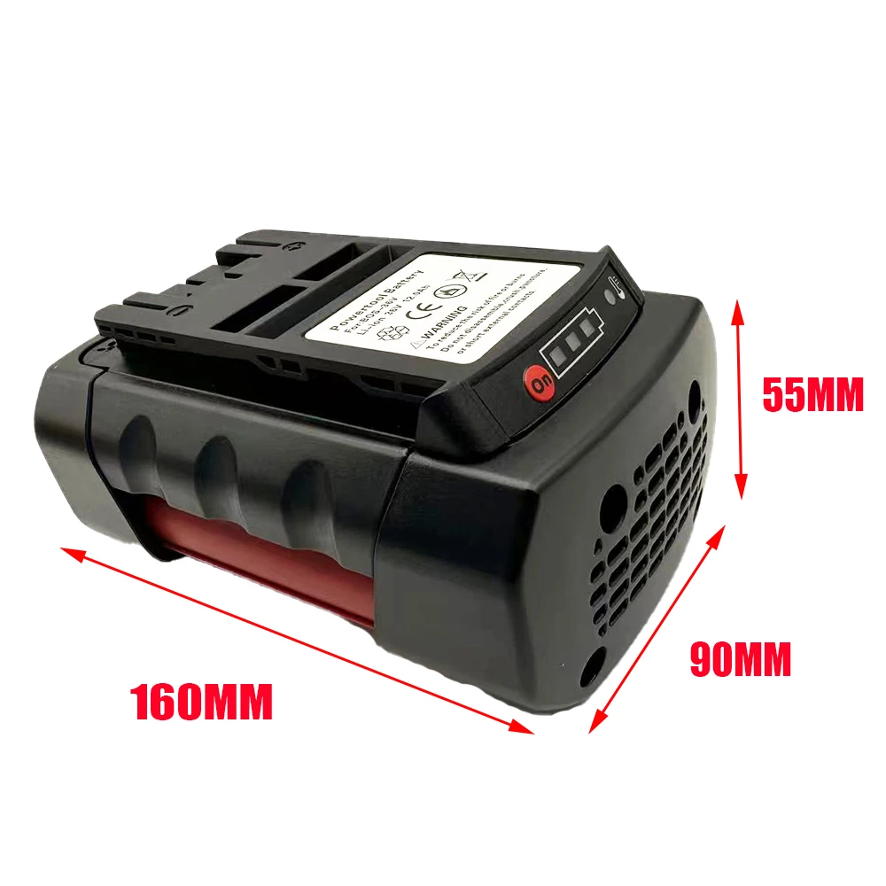 Фото Модернизированная версия для аккумулятора Bosch 36 В 12000 мАч BAT4030 BAT4040 BAT4050 BTA4060 литий-ионный аккумулятор     №3