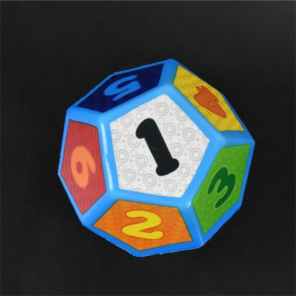 

Gift 12 Sides Polyhedral Creative Dices Early Education Enlightenment Toy PU Sponge Dice