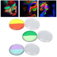 30g body face paint dual color professional non toxic safe face makeup painting plate for cosplay festival parties kids adults