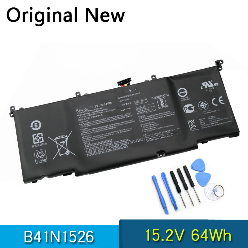 Bateria Original para Computador Portátil Asus Rog Strix Gl502 Gl502v Gl502vt Gl502vt1a Baterias p/ laptop
