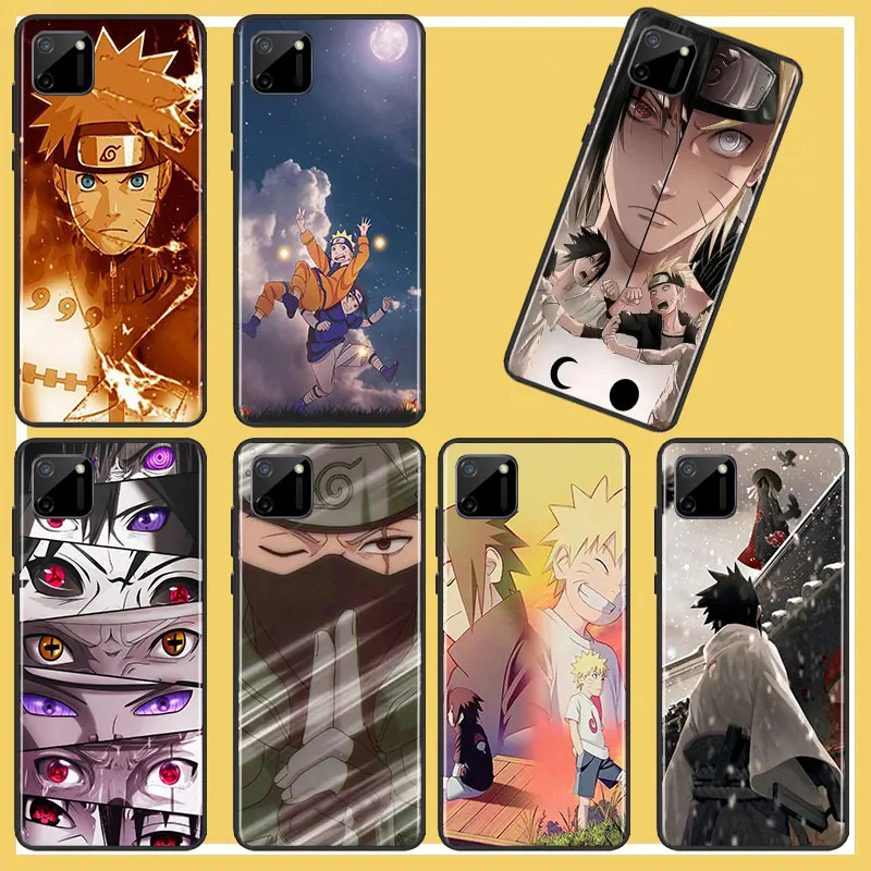 

Anti Drop New Japan Anime Naruto Phone Case For OPPO Find X2 X3 X5 Pro Lite Neo 5G Reno 4 5 6 7 Lite Z 4G 5G Pro SE Black luxury