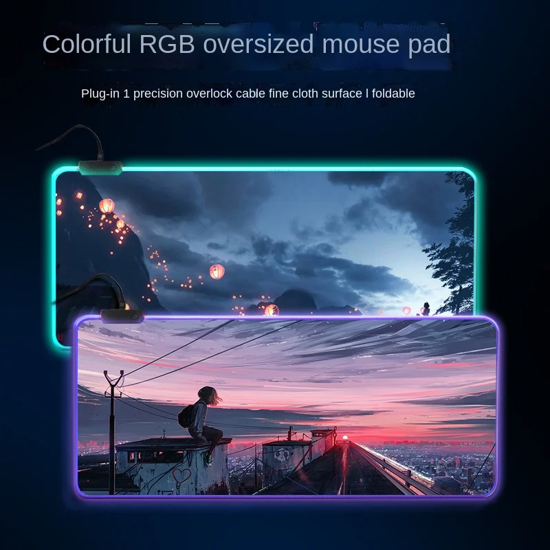 

Large Mouse Pad xxl Gaming Mousepad LED Mause Pad Gamer Copy Razer Mouse Carpet Big Mause Pad PC Desk Pad Mat with Backlit