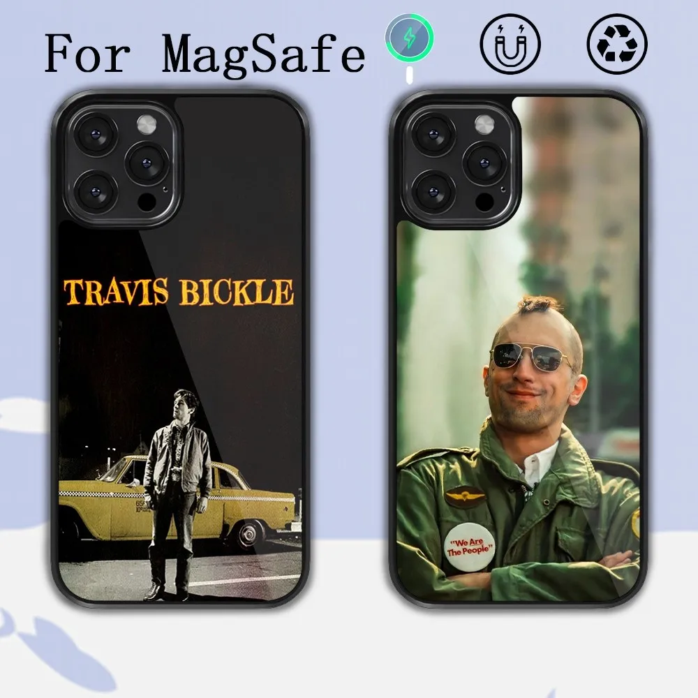 Чехол для телефона с изображением такси из фильма iPhone 14 13 12 11 15 Pro Max Plus Magsafe