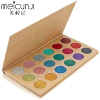 meicunji 18 color gold scallion eye shadow glitter fixing eyeshadow m800010