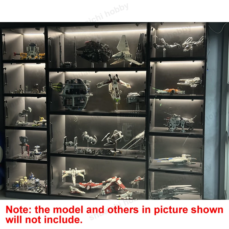 Прозрачный акриловый кронштейн для дисплея, высота 14 см, вращающийся на 180 градусов держатель для моделей строительных блоков, имитация самолетов (art.: 3920d1c684f24) - 3920d1c684f24